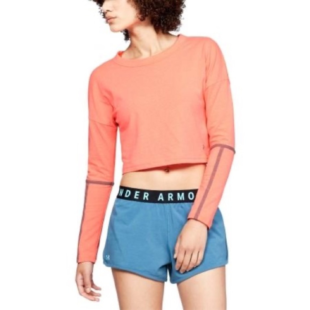 Under Armour Lighter Longer Cropped Crew